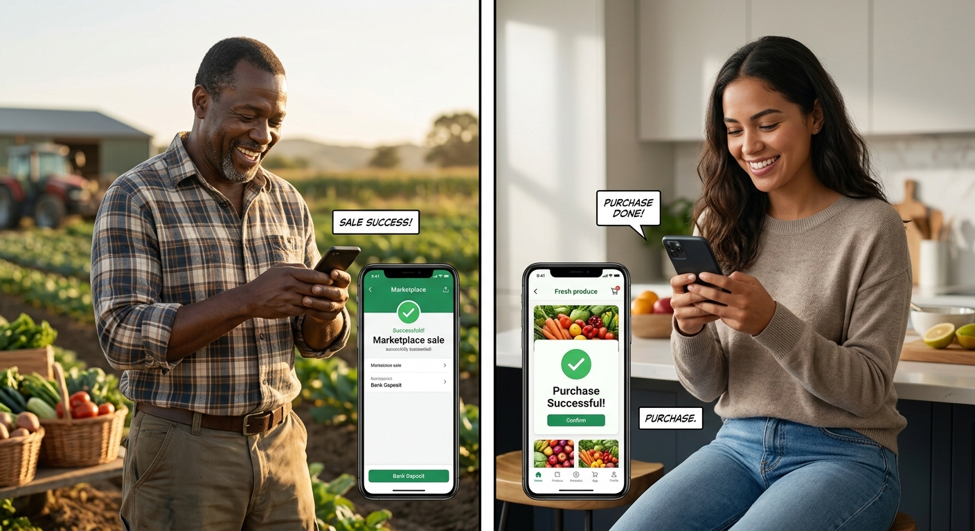 Connecting farmers to markets